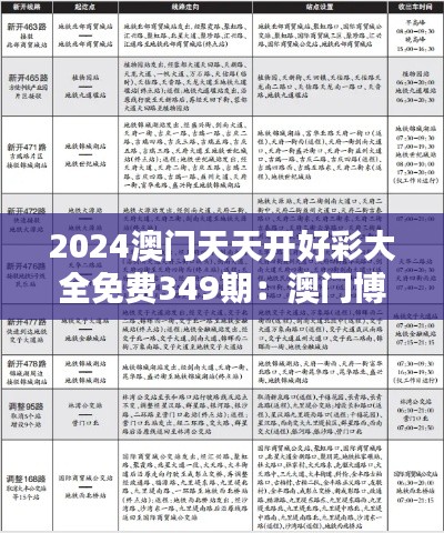 2024澳門(mén)天天開(kāi)好彩大全免費(fèi)349期：澳門(mén)博彩的新風(fēng)向標(biāo)