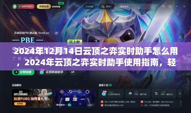 2024年云頂之弈實時助手使用指南，策略制勝，輕松上分