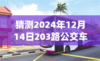探尋未來美景，啟程心靈之旅，公交203路帶你共舞自然之間——預(yù)測2024年12月14日實(shí)時(shí)路線體驗(yàn)報(bào)告