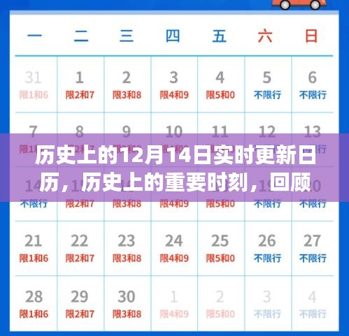 歷史上的十二月十四日，實時更新日歷解讀重要時刻的獨特歷程