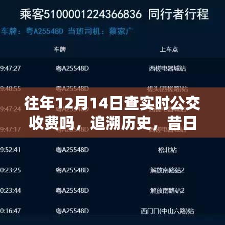 歷年12月14日實(shí)時(shí)公交收費(fèi)制度的變遷與影響，歷史追溯與現(xiàn)狀解析