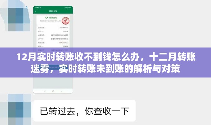 實時轉(zhuǎn)賬未到賬解析與應對策略，12月轉(zhuǎn)賬迷霧揭秘