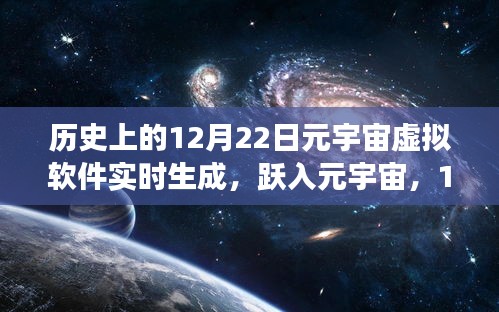躍入元宇宙，虛擬軟件實時生成的力量與成長之旅——紀念歷史上的十二月二十二日里程碑