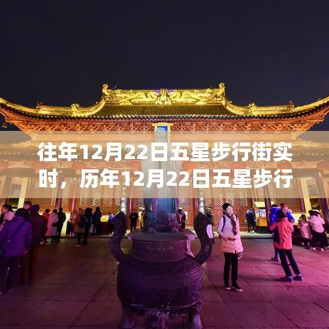 歷年12月22日五星步行街的燈火輝煌盛宴與繁華實錄