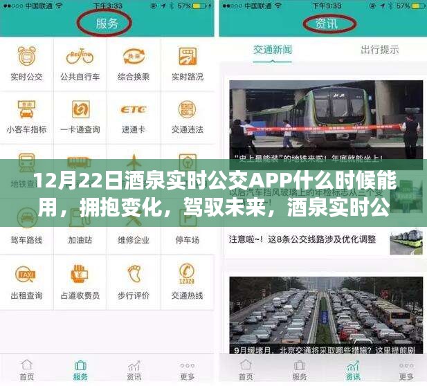 擁抱變化，駕馭未來，酒泉實時公交APP的期待與自我成長啟示——啟用時間解析