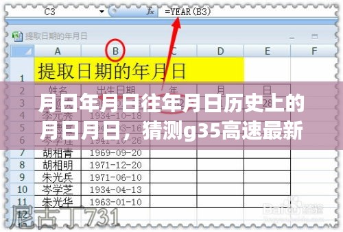 G35高速最新實(shí)時(shí)路況及歷史時(shí)間點(diǎn)的特殊意義猜測(cè)