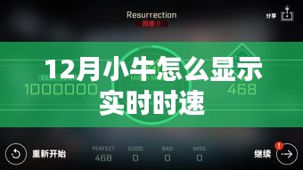 小牛電動(dòng)車實(shí)時(shí)時(shí)速查看方法