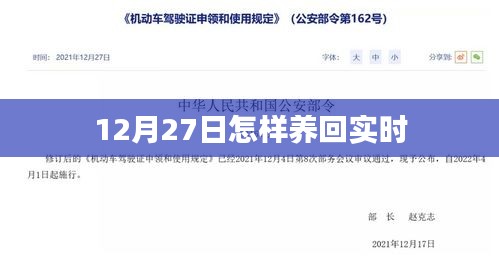 12月27日如何有效養(yǎng)回實時狀態(tài)