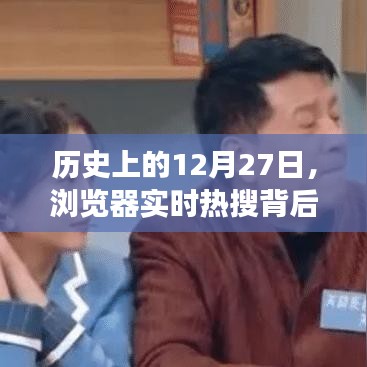瀏覽器實時熱搜背后的故事，歷史上的12月27日揭秘