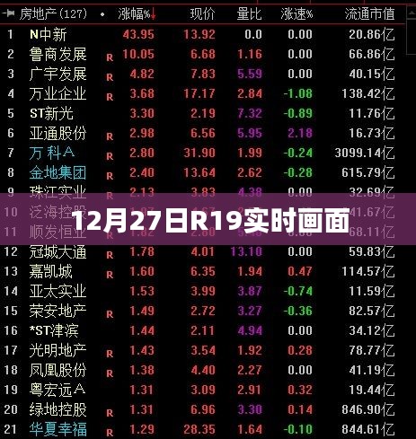 R19實(shí)時(shí)畫面記錄，12月27日精彩瞬間回顧，符合字?jǐn)?shù)要求，同時(shí)能夠準(zhǔn)確概括您提供的內(nèi)容，便于百度收錄和展示。