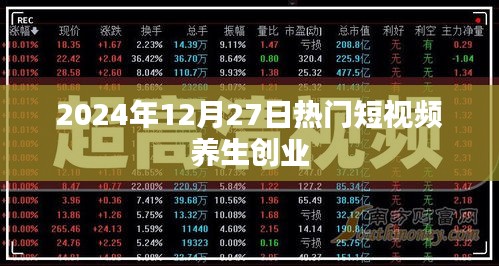 養(yǎng)生創(chuàng)業(yè)短視頻趨勢展望，2024年熱門短視頻養(yǎng)生創(chuàng)業(yè)指南