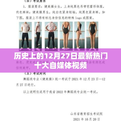 最新熱門自媒體視頻榜單，歷史上的十二月二十七日回顧