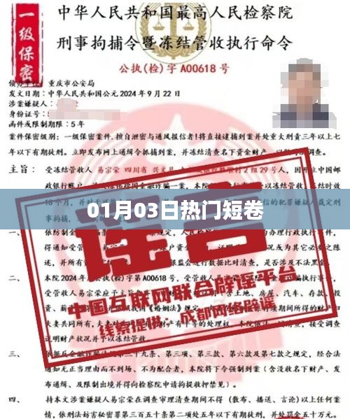 熱門短卷大揭秘，01月03日最新流行趨勢
