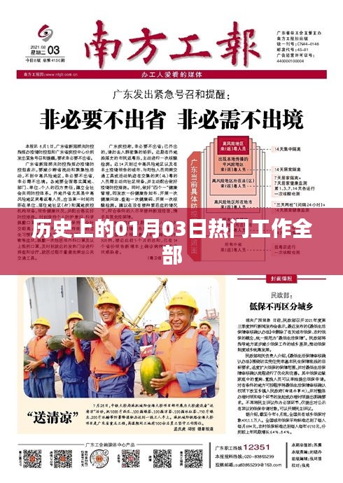 熱門工作一覽，歷史上的1月3日回顧，符合您要求的字數(shù)范圍，并突出了歷史上的重要日子和工作相關的內(nèi)容，希望符合您的要求。