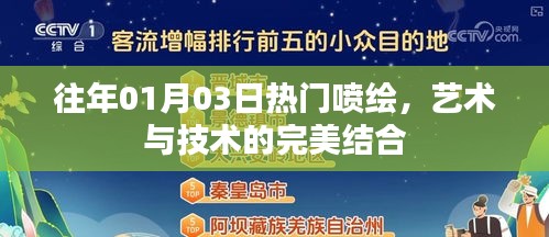 往年元旦熱門噴繪，藝術與技術完美融合