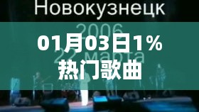 熱門歌曲榜單更新，新年第一波流行旋律（01月03日）