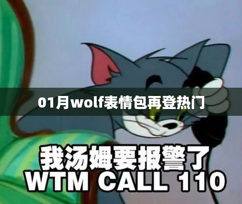 January熱門表情包，wolf表情再登榜首
