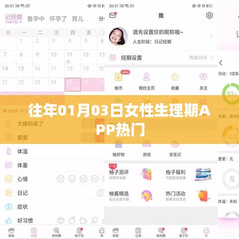 女性生理期APP熱門(mén)排行（歷年一月份數(shù)據(jù)）