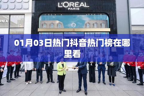 抖音熱門榜查看指南，01月03日熱門榜單揭秘