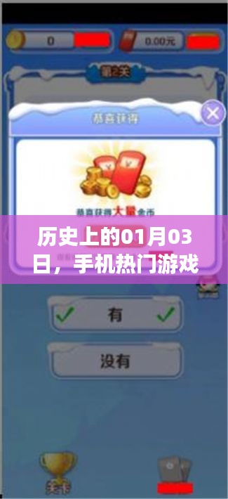手機(jī)熱門游戲下載盛事，歷史一月三日回顧