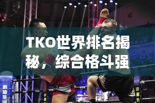 TKO世界排名揭秘，綜合格斗強者榜單之座探究