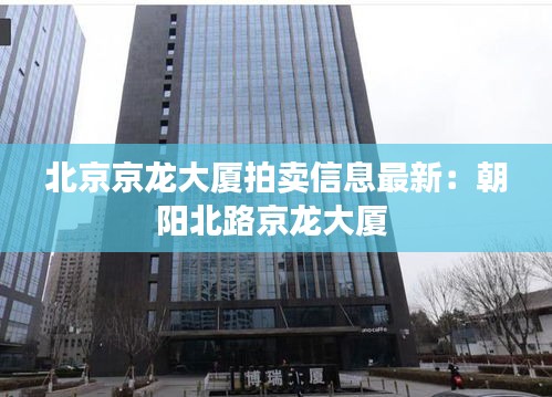 北京京龍大廈拍賣信息最新：朝陽北路京龍大廈 