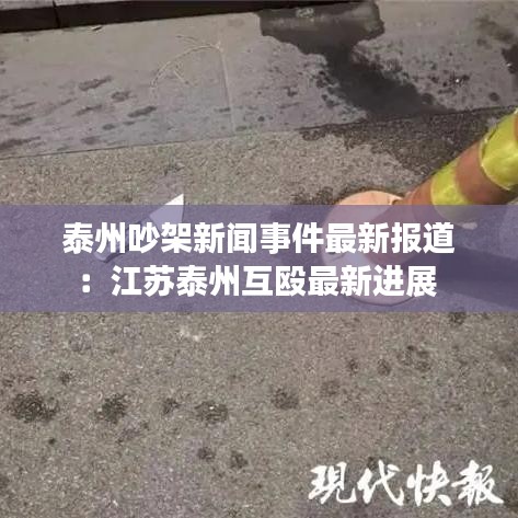 泰州吵架新聞事件最新報(bào)道：江蘇泰州互毆最新進(jìn)展 