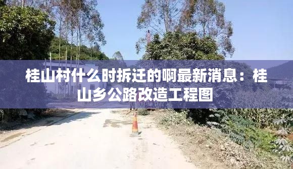 桂山村什么時(shí)拆遷的啊最新消息：桂山鄉(xiāng)公路改造工程圖 