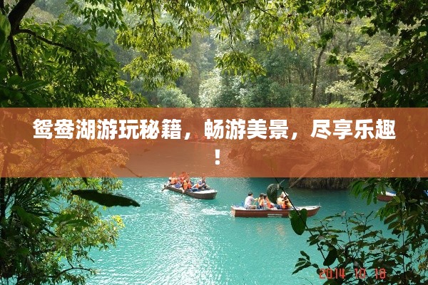 鴛鴦湖游玩秘籍，暢游美景，盡享樂趣！