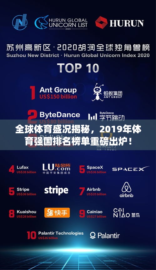 全球體育盛況揭秘，2019年體育強國排名榜單重磅出爐！