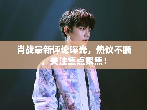 肖戰(zhàn)最新評論曝光，熱議不斷，關(guān)注焦點(diǎn)聚焦！