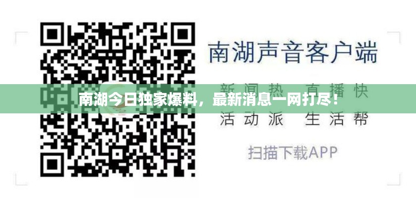 南湖今日獨(dú)家爆料，最新消息一網(wǎng)打盡！