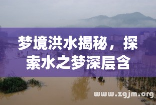 夢境洪水揭秘，探索水之夢深層含義與象征意義