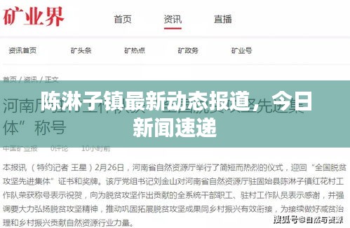 陳淋子鎮(zhèn)最新動態(tài)報道，今日新聞速遞