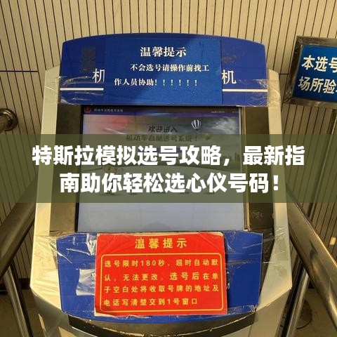 特斯拉模擬選號攻略，最新指南助你輕松選心儀號碼！