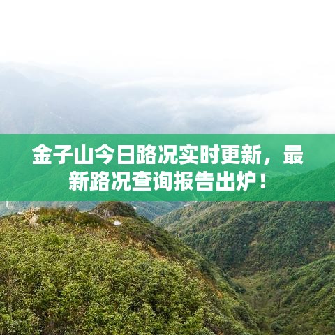金子山今日路況實(shí)時(shí)更新，最新路況查詢報(bào)告出爐！