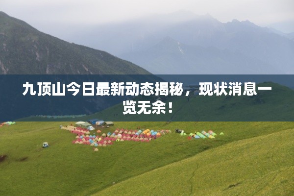 九頂山今日最新動(dòng)態(tài)揭秘，現(xiàn)狀消息一覽無余！