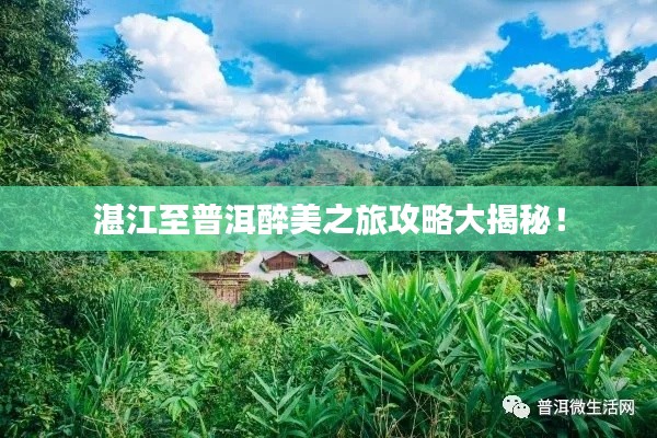 湛江至普洱醉美之旅攻略大揭秘！