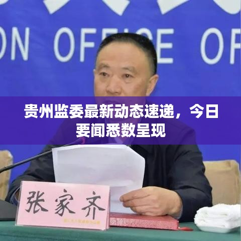 貴州監(jiān)委最新動態(tài)速遞，今日要聞悉數(shù)呈現(xiàn)