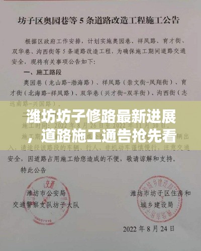濰坊坊子修路最新進(jìn)展，道路施工通告搶先看
