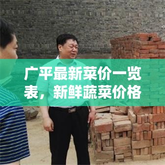 廣平最新菜價一覽表，新鮮蔬菜價格查詢