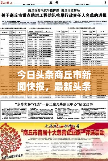 今日頭條商丘市新聞快報(bào)，最新頭條概覽