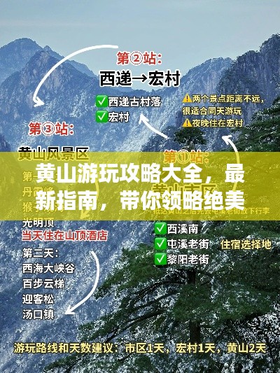 黃山游玩攻略大全，最新指南，帶你領(lǐng)略絕美風(fēng)光！