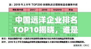 中國遠洋企業(yè)排名TOP10揭曉，誰是行業(yè)巨頭？