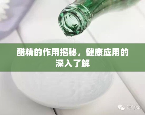 醋精的作用揭秘，健康應(yīng)用的深入了解