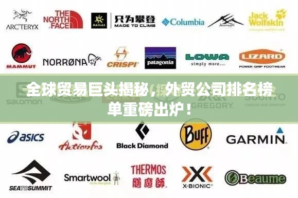 全球貿(mào)易巨頭揭秘，外貿(mào)公司排名榜單重磅出爐！