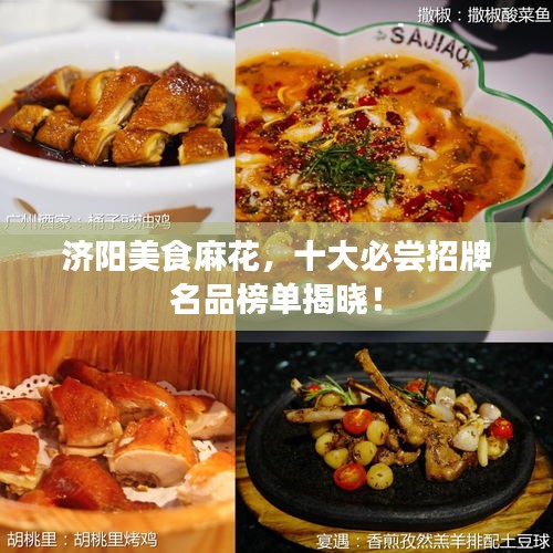 濟(jì)陽(yáng)美食麻花，十大必嘗招牌名品榜單揭曉！