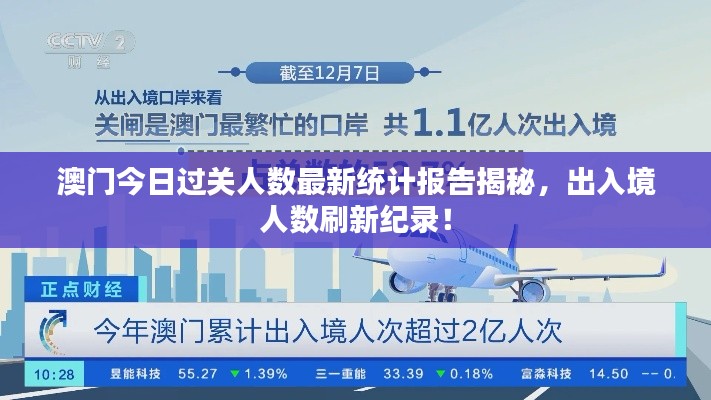 澳門今日過關人數(shù)最新統(tǒng)計報告揭秘，出入境人數(shù)刷新紀錄！