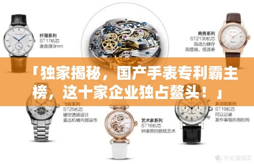 「獨(dú)家揭秘，國(guó)產(chǎn)手表專利霸主榜，這十家企業(yè)獨(dú)占鰲頭！」
