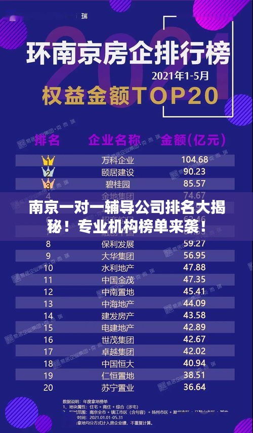 南京一對(duì)一輔導(dǎo)公司排名大揭秘！專業(yè)機(jī)構(gòu)榜單來(lái)襲！